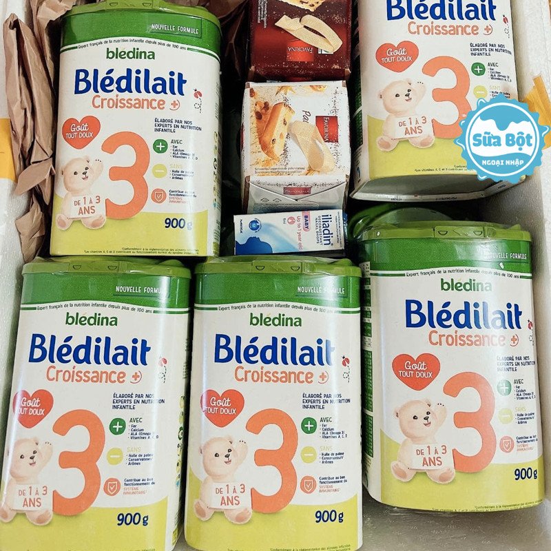Hộp sữa Bledilait số 3 nội địa Pháp cho trẻ từ 1 đến 3 tuổi