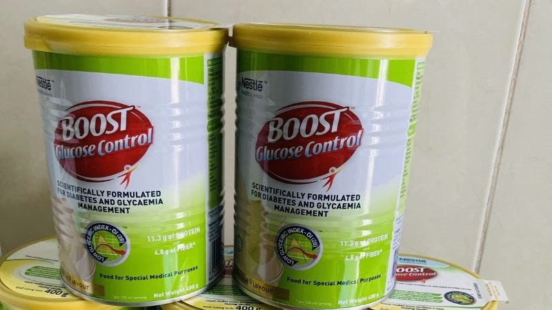Hộp sữa Boost Glucose Control, sản phẩm hỗ trợ kiểm soát đường huyết hiệu quả