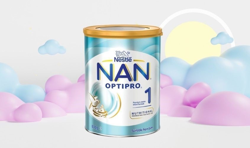 Hộp sữa bột NAN Optipro Úc dành cho trẻ 0-6 tháng tuổi