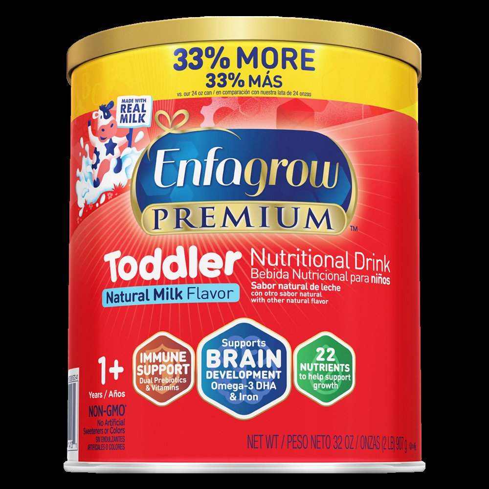 Hộp sữa Enfagrow Premium Toddler Nutritional bổ sung DHA cho trí não