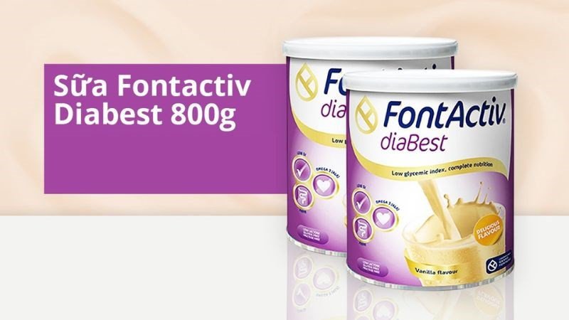 Hộp sữa Fontactiv Diabest, lựa chọn dinh dưỡng tối ưu cho bệnh nhân đái tháo đường