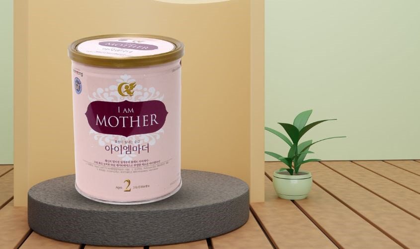 Hộp sữa I Am Mother số 2 Hàn Quốc, bổ sung dưỡng chất cho bé có vấn đề về lactose