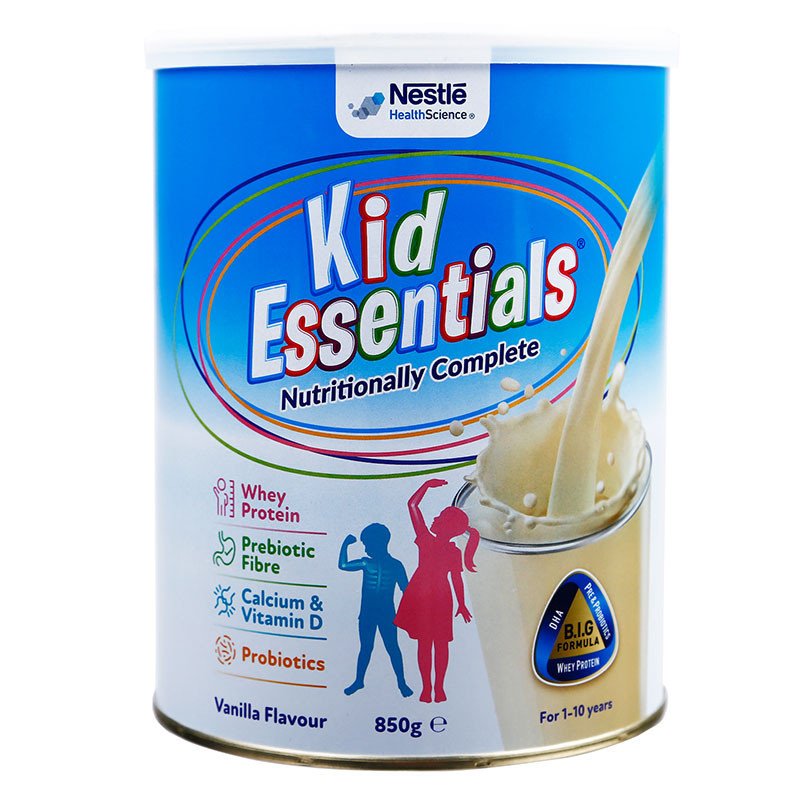 Hộp sữa Kid Essentials 850g dinh dưỡng toàn diện cho bé