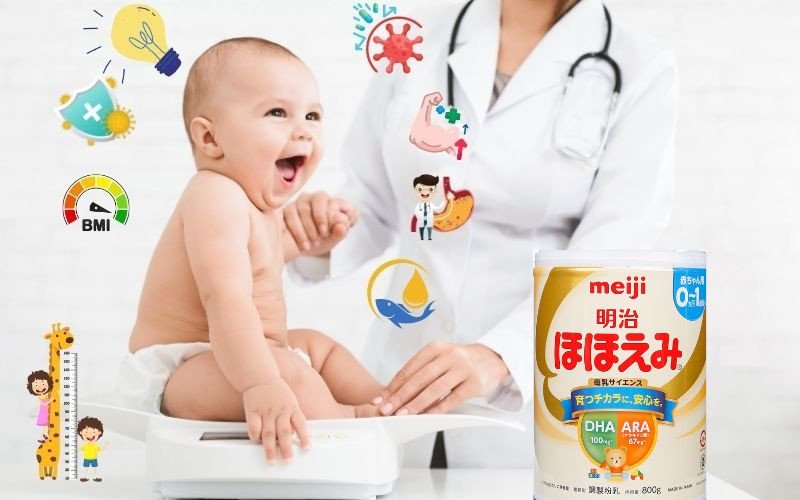 Hộp sữa Meiji, thương hiệu uy tín hỗ trợ phát triển toàn diện trí não và chiều cao