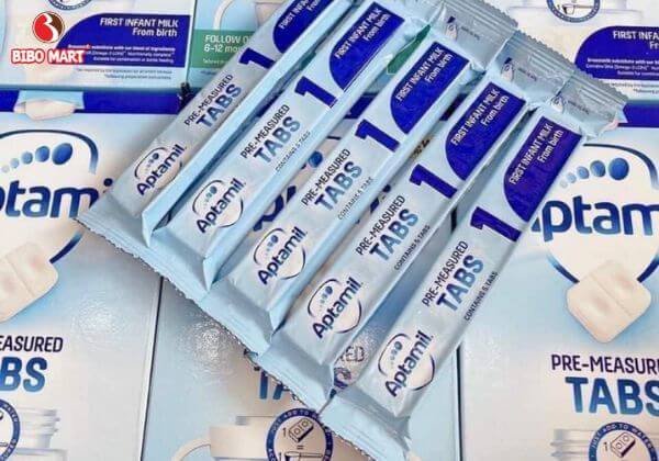 Hộp sữa thanh Aptamil Úc số 1 dành cho bé 0-6 tháng tuổi