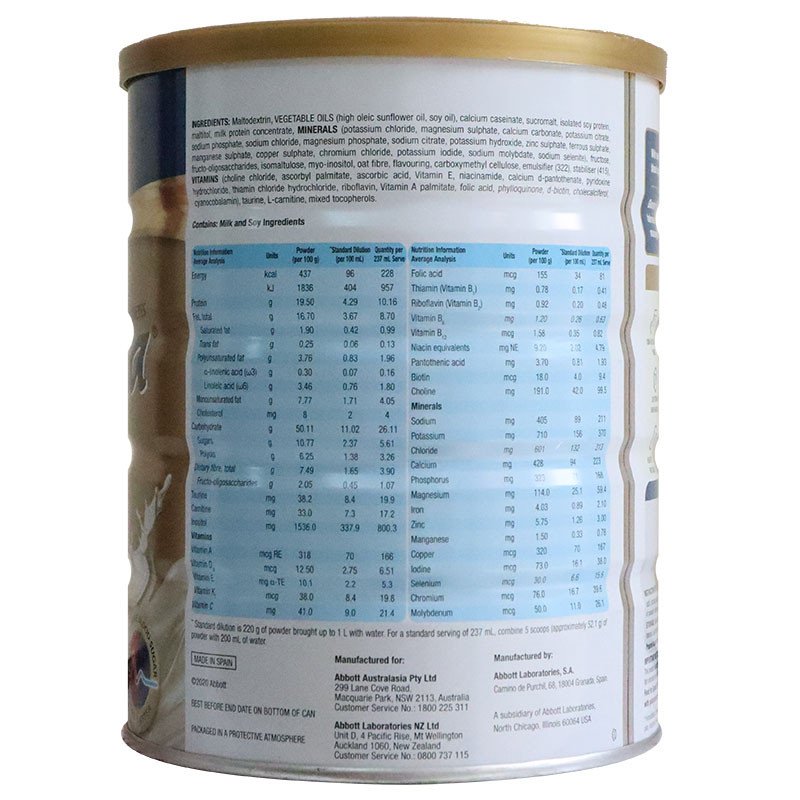 Hộp sữa tiểu đường Glucerna Úc 850g mới nhất