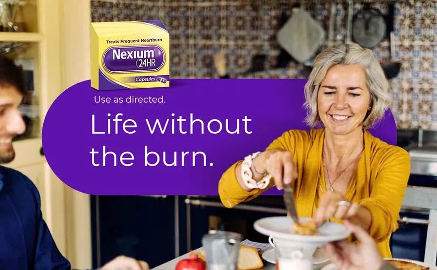 Hộp thuốc Nexium 24HR của Mỹ 42 viên, giải pháp cho bệnh trào ngược dạ dày