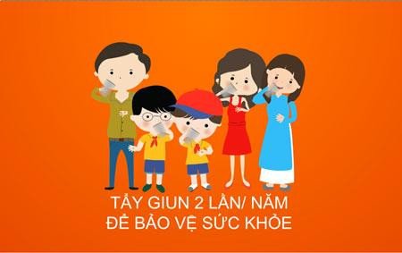 hộp thuốc tẩy giun socola của úc Combantrin chất lượng cao