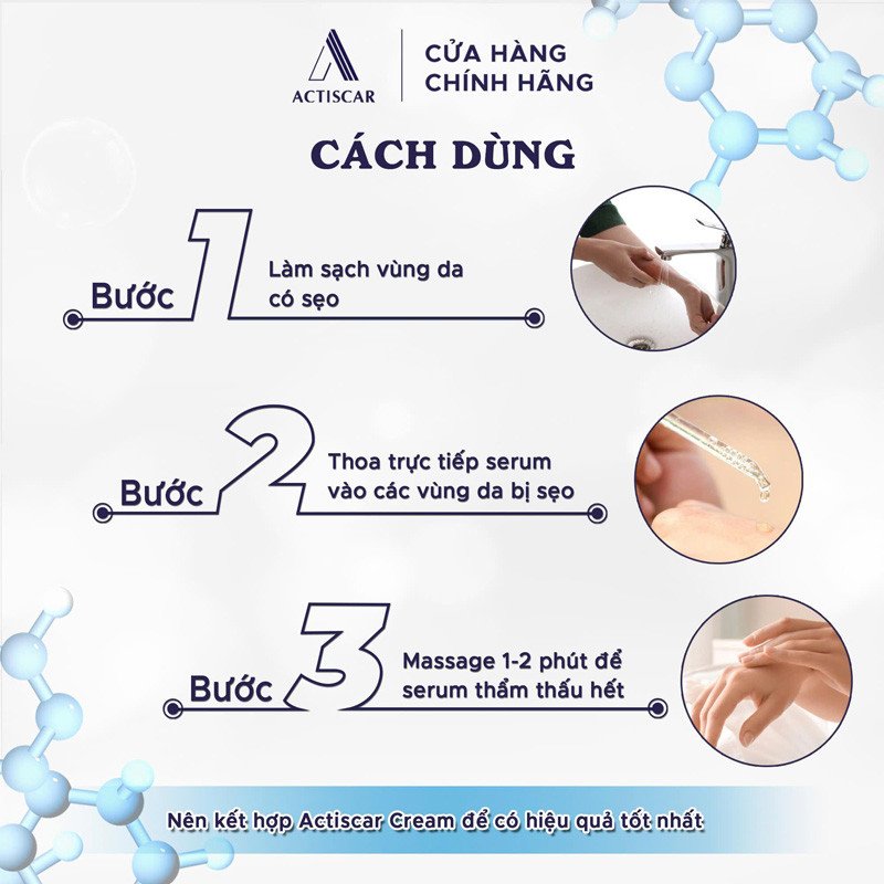 Hướng dẫn cách sử dụng kem trị sẹo Actiscar đúng cách để tối ưu hiệu quả làm mờ sẹo