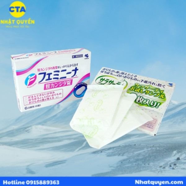 Hướng dẫn sử dụng thuốc trị nấm Candida của Nhật dạng viên đặt