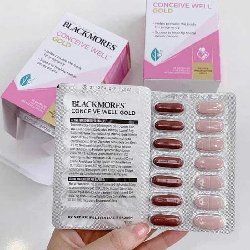 Hướng dẫn sử dụng viên uống bổ trứng Blackmore mỗi ngày