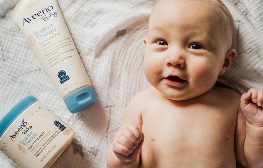 Kem dưỡng ẩm cho em bé Aveeno