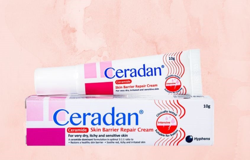 Kem dưỡng ẩm cho em bé Ceradan