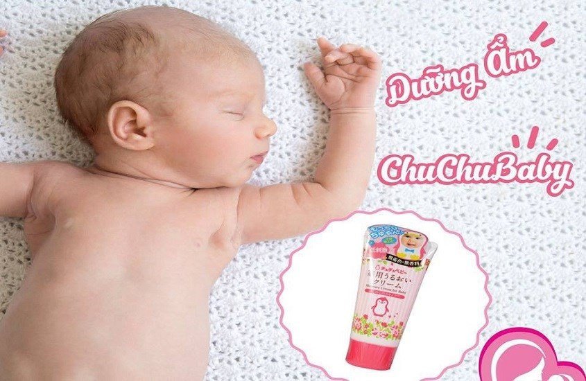 Kem dưỡng ẩm cho em bé Chuchu Baby