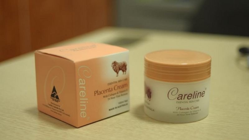 Kem dưỡng nhau thai cừu Careline Placenta Cream, loại kem chống lão hóa tốt nhất.