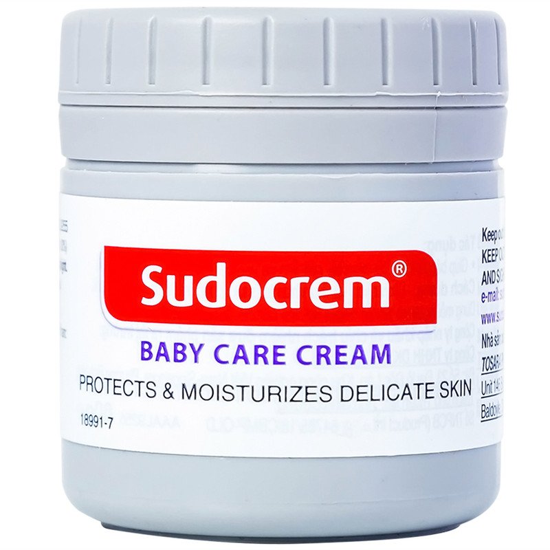 Kem trị hăm Sudocrem - giải pháp hiệu quả cho da bé nhạy cảm