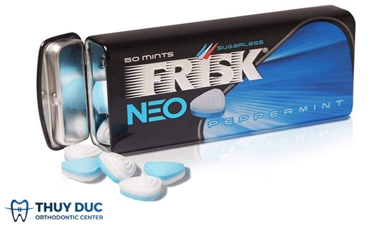 Kẹo ngậm bạc hà Frisk Neo Peppermint