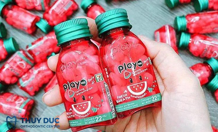 Kẹo ngậm Playmore nhiều hương vị
