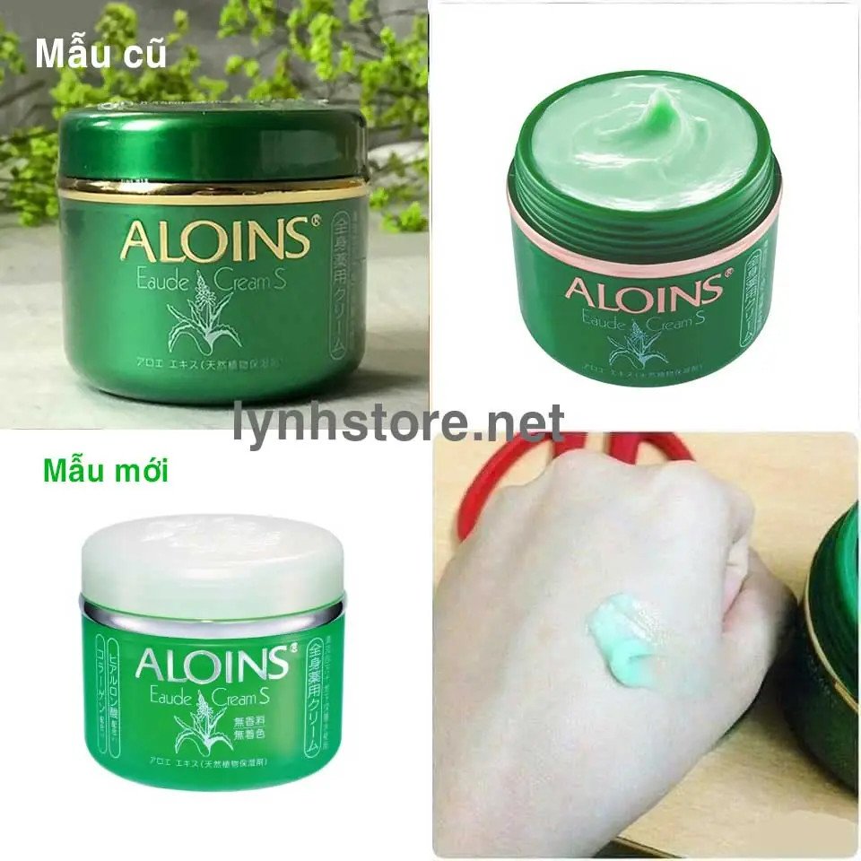 Kết cấu kem lô hội Nhật Aloins Eaude Cream S mềm mại, dễ thẩm thấu