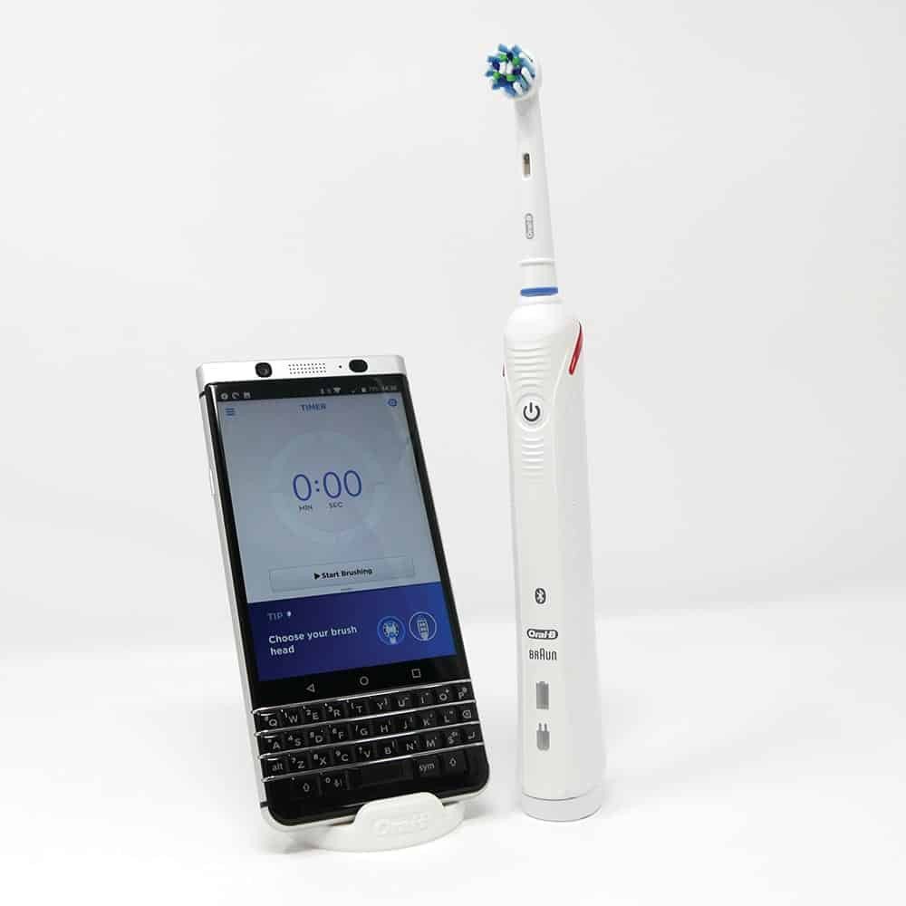 Kết nối Bluetooth của Oral-B Smart 4 4000 electric toothbrush với ứng dụng điện thoại thông minh