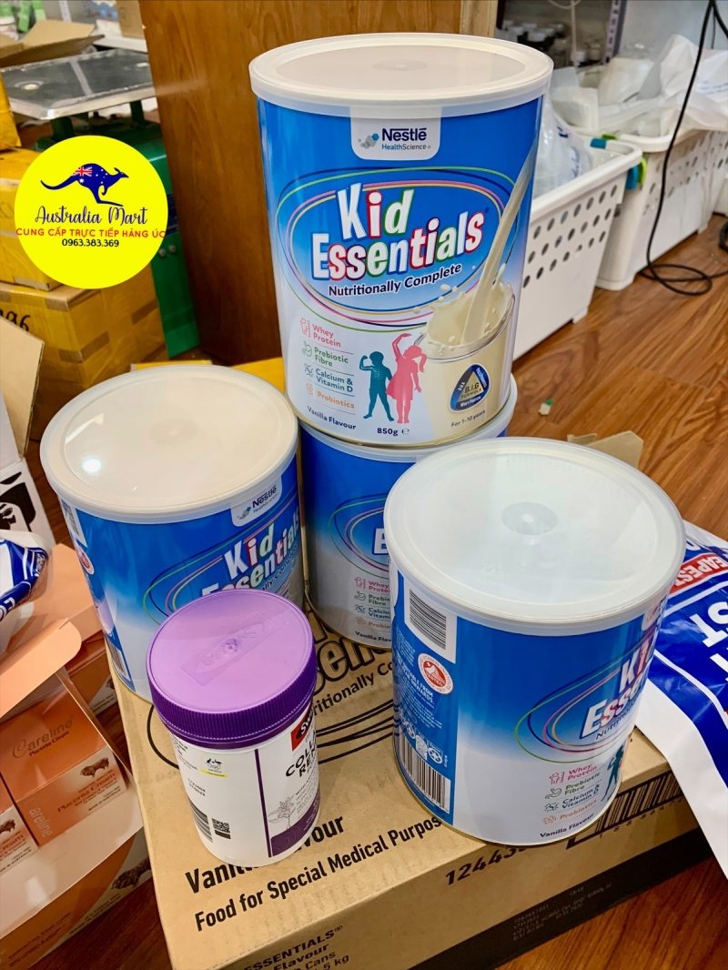 Sữa bột Kid Essential mẫu mới