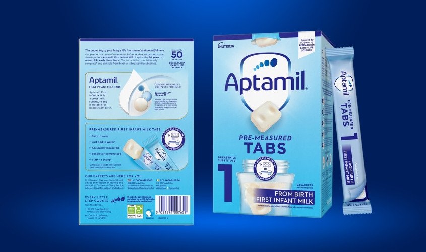 Lợi ích của sữa Aptamil dạng thanh tiện lợi từ Australia