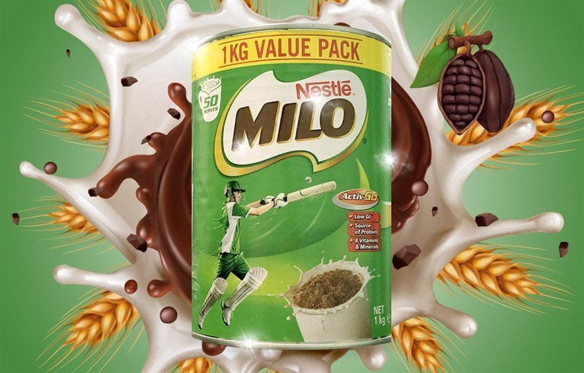 Một ly sữa Milo mát lạnh, bổ dưỡng, cung cấp năng lượng giúp bạn tăng cân hiệu quả