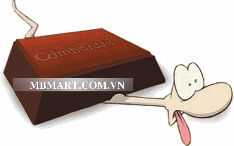 Một ô Thuốc tẩy giun Socola Úc Combantrin