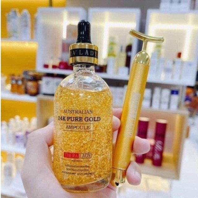Mua serum vàng 24k Pure Gold chính hãng tại Australia Mart