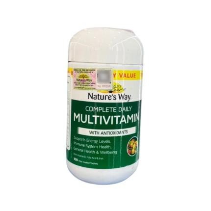 Nature's Way Complete Daily Multivitamin - Thuốc bổ cho người trên 50 tuổi hàng ngày
