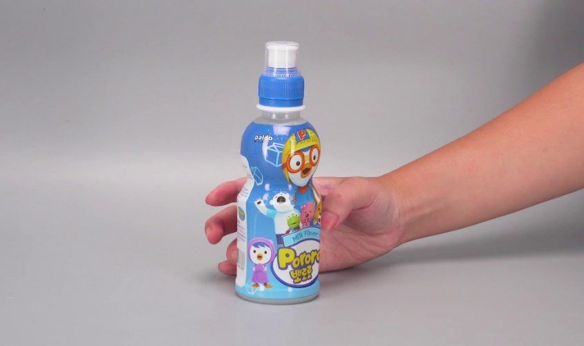 Nước uống Pororo với bao bì đáng yêu thu hút sự chú ý của trẻ
