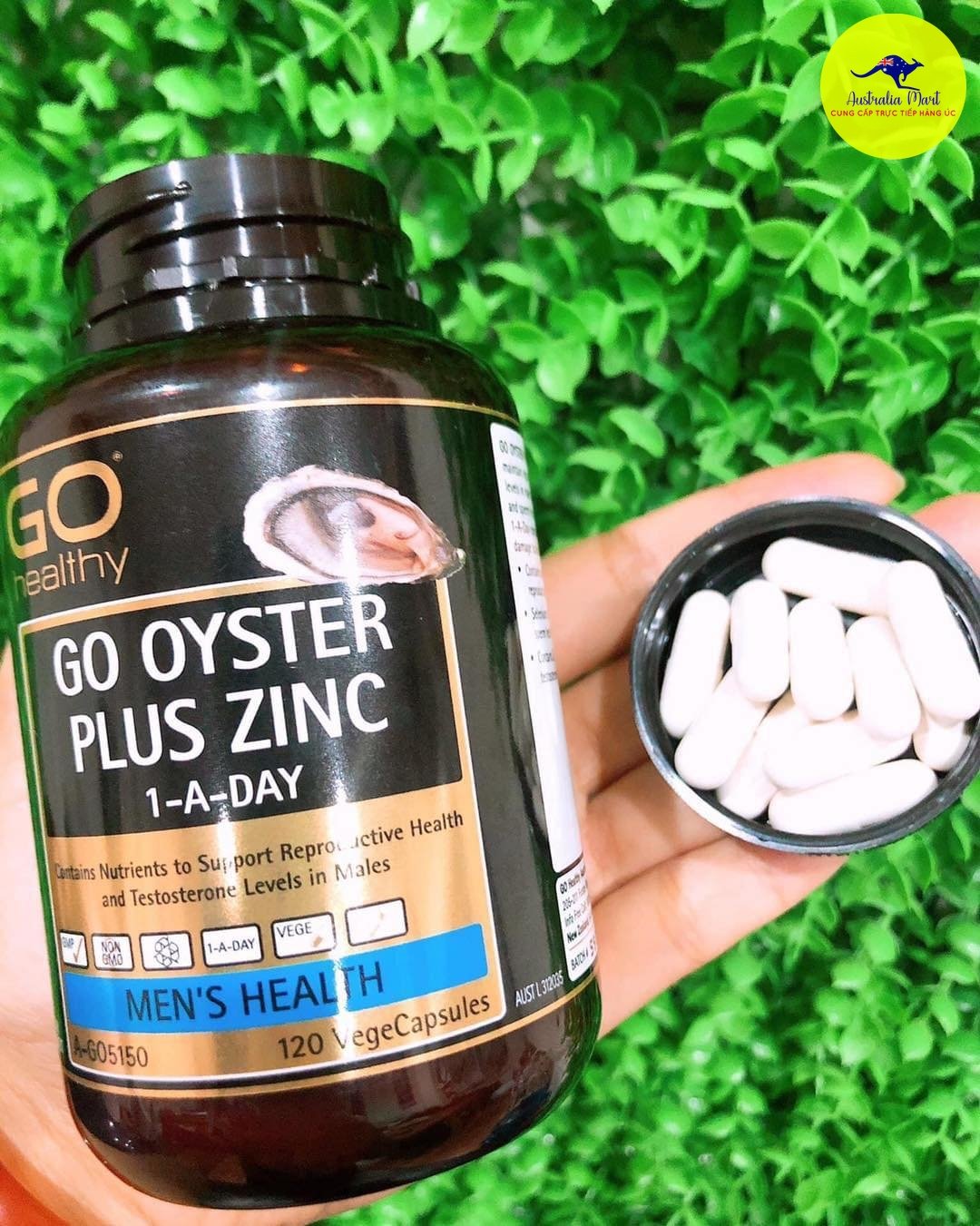 Viên uống tinh chất hàu Go Oyster Plus Zinc Go Healthy