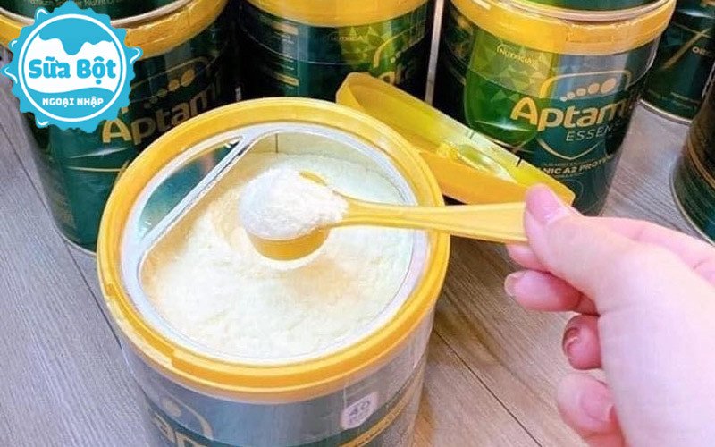 Quy trình pha sữa Aptamil Essensis số 4 đúng cách đảm bảo vệ sinh cho bé