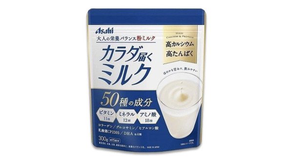 Sản phẩm sữa Asahi Karada Todoku giúp xương khớp người già khỏe mạnh