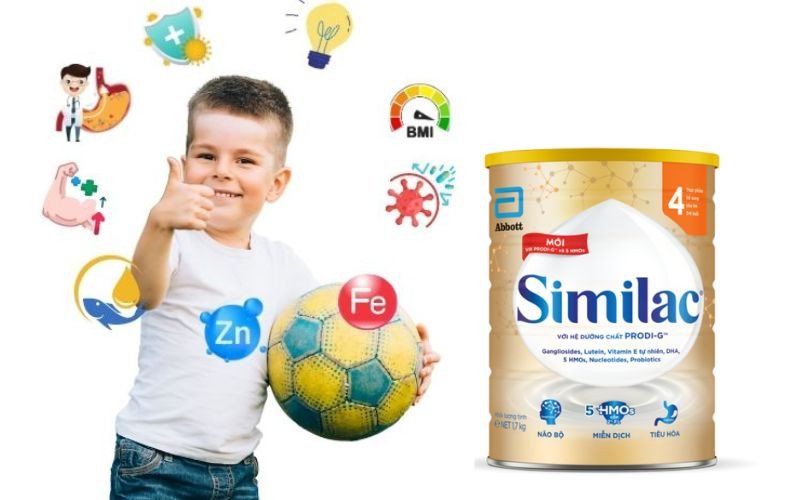 Sản phẩm sữa Similac HMO IQ Plus, dinh dưỡng toàn diện cho trí não và chiều cao bé yêu