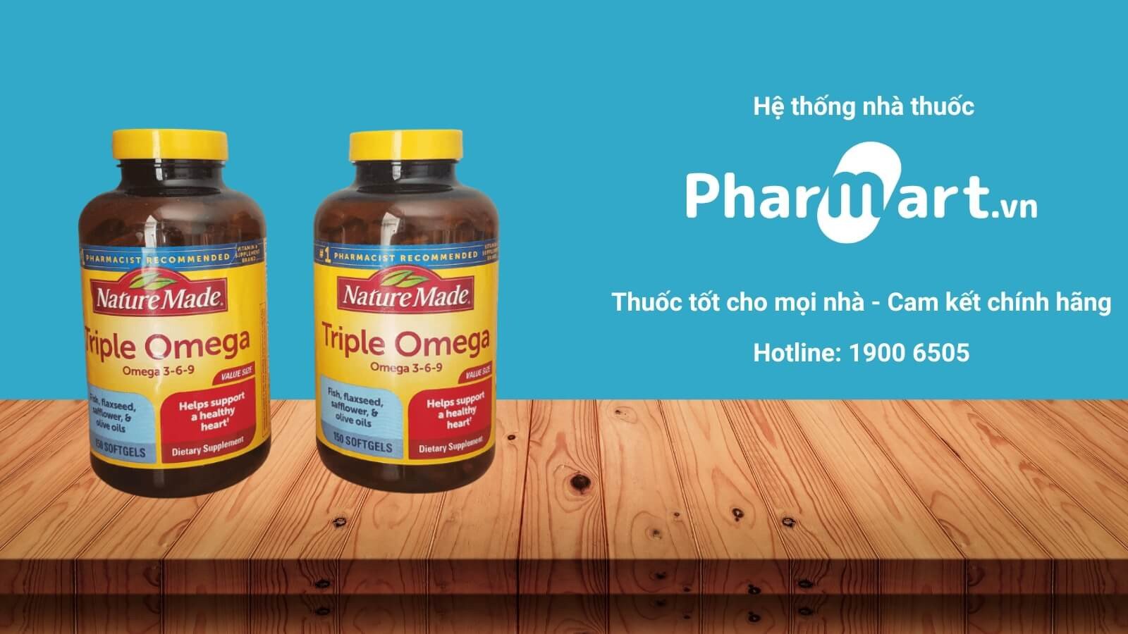 Sản phẩm Triple Omega 3-6-9 từ Mỹ, hỗ trợ sức khỏe toàn diện