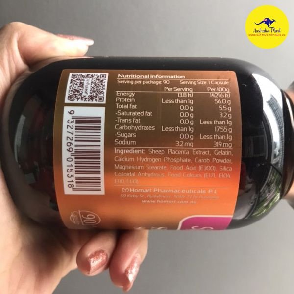 Viên uống nhau thai cừu Spring Leaf Sheep Placenta 80.000mg 90 viên Viên uống nhau thai cừu Spring Leaf Sheep Placenta 80.000mg 90 viên