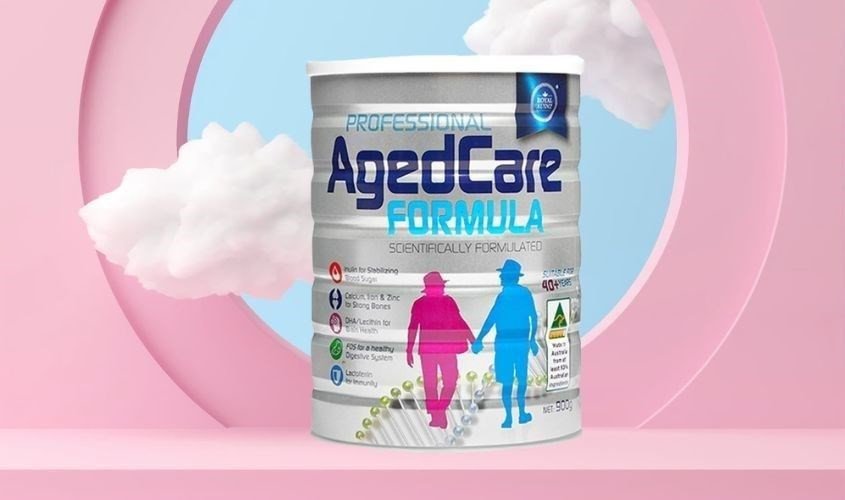 Sữa AgedCare Formula từ Úc, dinh dưỡng chuyên biệt cho người ốm và người cao tuổi