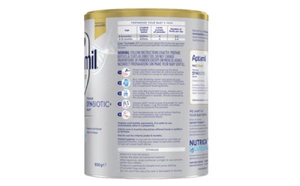 Sữa Aptamil chứa nhiều vitamin và khoáng chất có lợi cho cơ thể bé