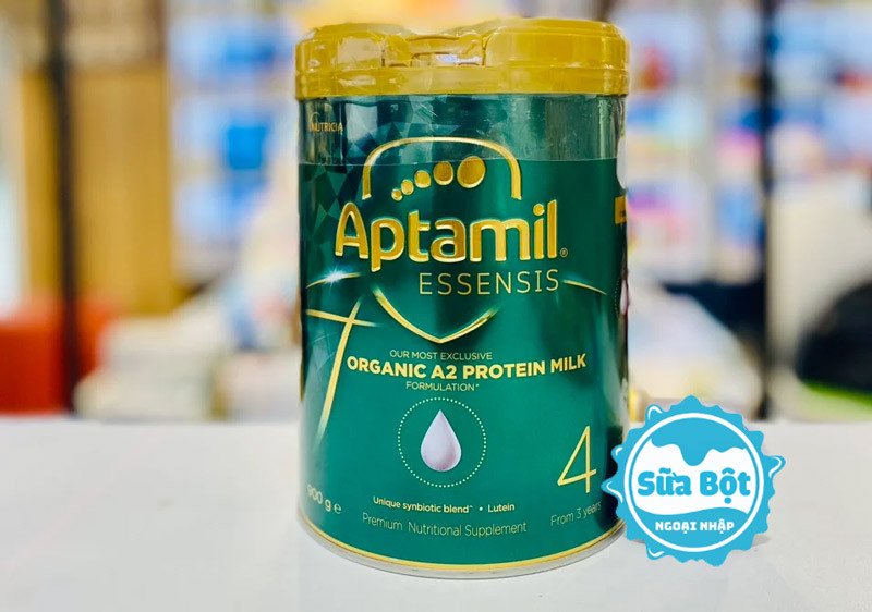 Sữa Aptamil Essensis số 4 hữu cơ chuẩn Úc dành cho bé trên 3 tuổi