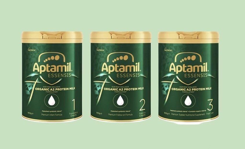 Sữa Aptamil Essensis tăng cường hệ miễn dịch và hỗ trợ tiêu hóa khỏe mạnh, gián tiếp giúp bé tăng cân