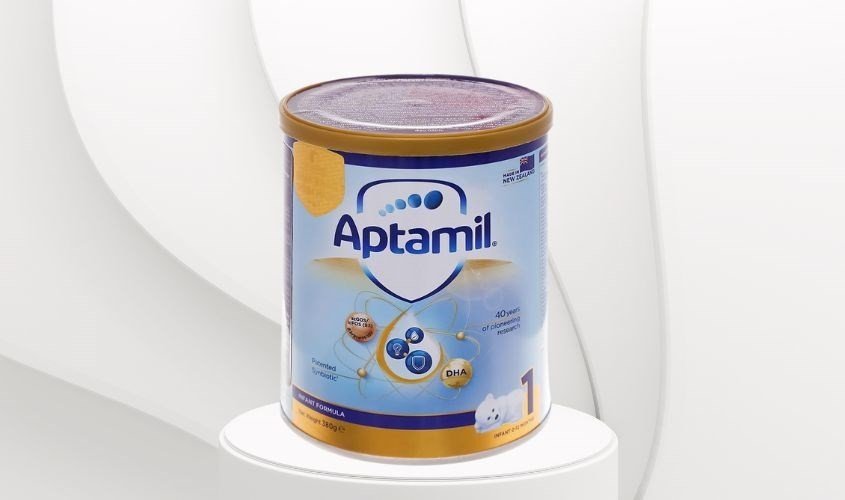 Sữa Aptamil Infant Formula số 1 đảm bảo dinh dưỡng tối ưu cho bé từ 0-12 tháng tuổi