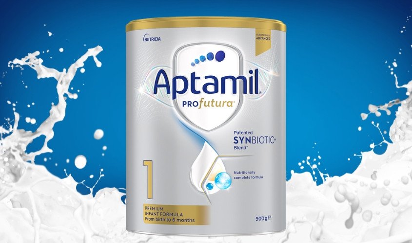 Sữa Aptamil Úc Profutura số 1 hỗ trợ bé tăng cân và phát triển toàn diện