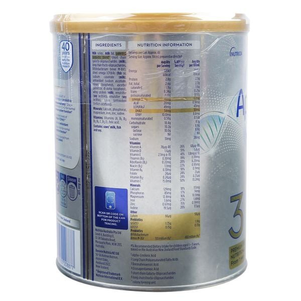 Sữa Aptamil Úc số 3 hỗ trợ bé phát triển