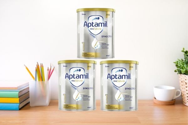 Sữa Aptamil Úc với công thức tiên tiến hỗ trợ tiêu hóa và miễn dịch