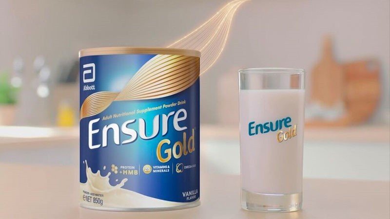 Sữa bột Ensure Gold cung cấp dưỡng chất thiết yếu giúp xương chắc khỏe