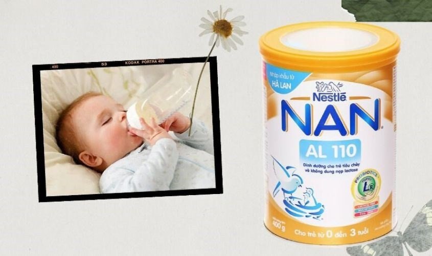 Sữa bột NAN AL 110 400g (0 - 36 tháng)