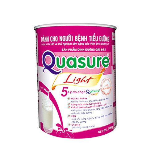 Sữa bột Quasure Light Bibica, giúp ổn định đường huyết