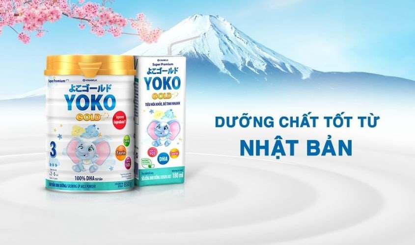 Sữa bột Vinamilk Yoko Gold số 1 850g (0 - 12 tháng)
