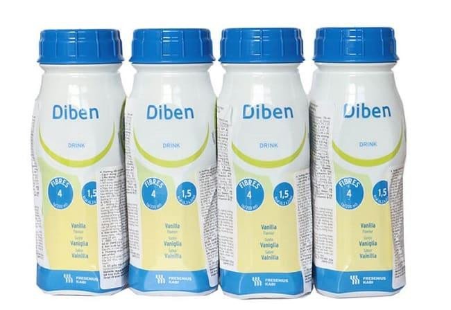 Sữa Diben Drink Vanilla dạng chai tiện lợi cho người tiểu đường